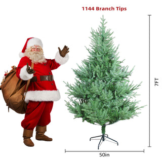 Sunvega 9FT Pre-Lit Artificial Christmas Tree with 500 LED Lights and 2580 Branch Tips
