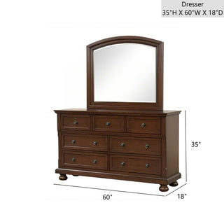 Sunvega Gray Modern Nightstand with Full Extension Drawers and Felt-Lined Top