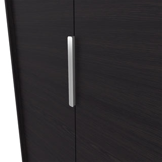 Sunvega Sleek Contemporary Armoire for Bedroom Office Living Room Storage