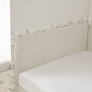 Sunvega Twin Size Upholstered Sofa Bed Frame with 2 Storage Drawers and Velvet