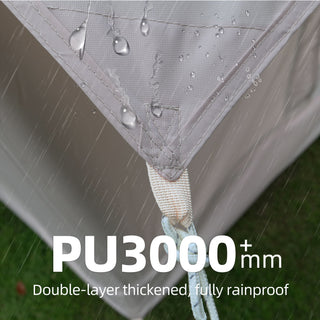 Sunvega 420D Oxford 4 Season Waterproof Windproof Inflatable Camping Tent with Clear Skylight