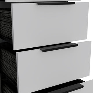 Sunvega Five Drawer Dresser with Easy Assembly for Bedroom Storage