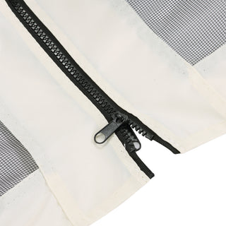 Sunvega 12x12 Replacement Mesh Netting with Zippers for Gazebos and Canopy Tents