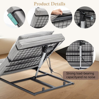 Sunvega Electric Adjustable Bed Backrest with 300 lbs Capacity and 4-68° Lift