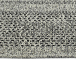 Sunvega Modern Transitional Geometric Southwestern Textured High-Low Cut Loop Area Rug