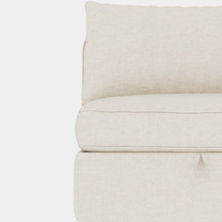 Sunvega Modular Sectional Sofa Seat With Storage and Convertible Sleeper Function