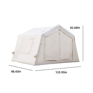 Sunvega 2025 Upgrade Inflatable Camping Tent with Air Pump and Stove Jack