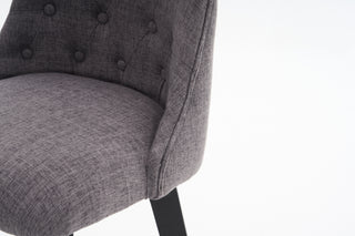Sunvega 360° Swivel Bar Stools Set of 2 with Stain-Resistant Tufted Back