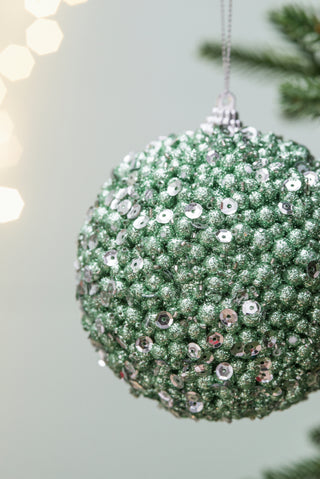 Sunvega Weathered Finish Iron Snowflake Hanging Ball Ornaments for Holiday Decor