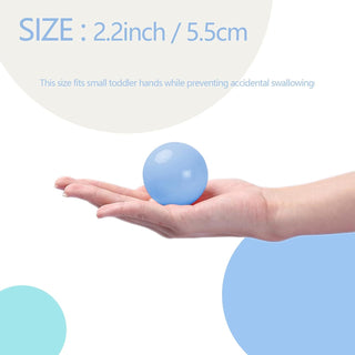 Sunvega 500 Count 2.2 Inch Crushproof Phthalate Free BPA Free Ball Pit Balls for Kids