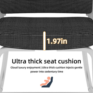 Sunvega Modern Mesh Office Chair with Ergonomic Backrest and Stable Metal Frame