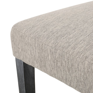 Sunvega Contemporary Upholstered Dining Chairs with Rubberwood Legs and Tapered Design
