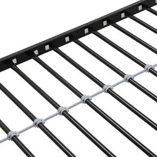 Sunvega Modern Metal Bunk Bed Frame with Strong Steel Structure for Bedroom