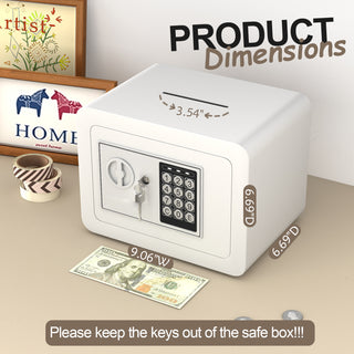 Sunvega Compact Key And Password Safe For Money Documents And Valuables