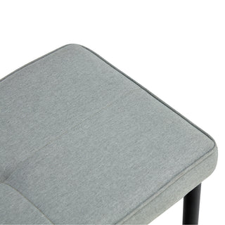 Sunvega Upholstered Tufted Entryway Bench with Comfortable Cushion for Bedroom Living Room