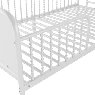 Sunvega Kids Full Metal Bed with Upholstered Headboard LED Lights and Storage