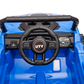Sunvega 2WD Kids Ride On UTV with 2.4G Remote Control Anti-Collision Bar