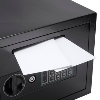 Sunvega Digital Keypad Drop Safe with Anti-Fishing Baffles for Cash and Valuables