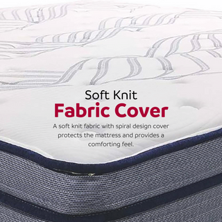 Sunvega Soft Polyester Knit Cover Multi-Layer Foam Hybrid Plush Mattress