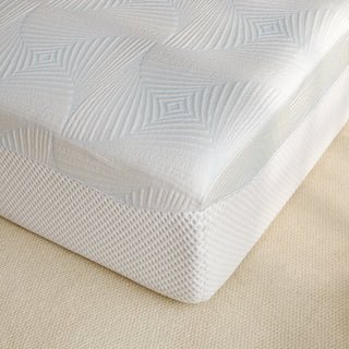 Sunvega All-in-One Full Mattress and Bed Frame with Cooling Fabric for Living Room