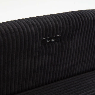 Sunvega Multiform Sofa with USB Charger Adjustable Backrest and Velvet Upholstery