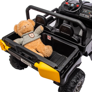 Sunvega 24V Electric Ride On Dump Truck with Remote Control and Dump Bed