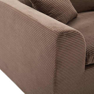 Sunvega Modular Cloud Couch Sofa with Removable Cushion Covers for Living Room