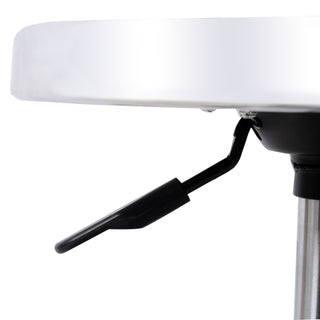 Sunvega Heavy Duty Adjustable Hydraulic Shop Stool with 360° Swivel and 330lb Capacity