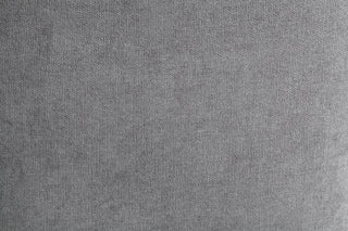 Sunvega Edina Gray Fabric and Oak Side Chair with X Back Frame Set of 2