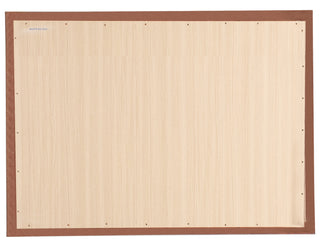 Sunvega Cappuccino Nightstand with Curved Drawer Fronts and Real Wood Veneers