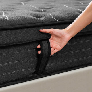 Sunvega 10 Inch Queen Size Cooling Gel Memory Foam Hybrid Mattress with Pocket Springs