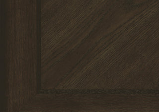 Sunvega Traditional Brown Wooden Dining Chairs with Beige Textured Fabric Upholstery