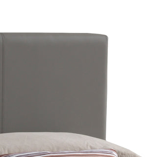 Sunvega Sleek Black Full Bed Frame with Chic Finish for Casual Elegance