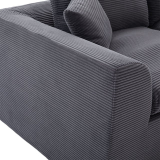 Sunvega Modular Cloud Couch Sofa with Removable Cushion Covers for Living Room