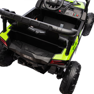 Sunvega 24V Two-Seater Kids Ride On UTV with Remote Control and Four-Wheel Suspension