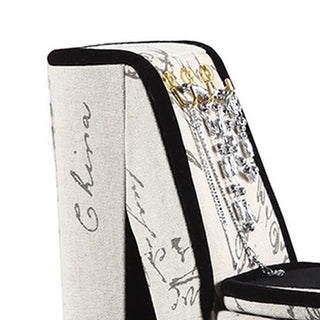 Sunvega High Heel Shoe Jewelry Box with 3 Hooks and Hidden Storage