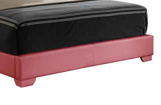 Sunvega Sleek Black Full Bed Frame with Chic Finish for Casual Elegance