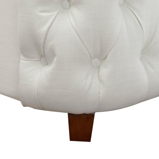 Sunvega Brooklyn King Tufted Panel Bed Headboard and Footboard Set in Caramel Tan Brown