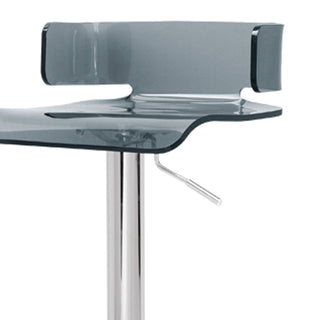 Sunvega Adjustable Swivel Stool with Low Backrest and Gas Lift Mechanism