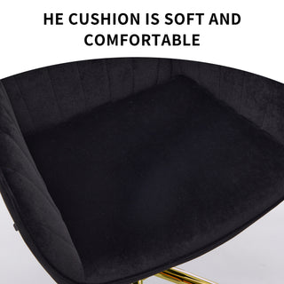 Sunvega Ergonomic Swivel Chair with Soft Memory Foam Cushion and Lumbar Support