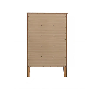 Sunvega Fully Assembled 6 Drawer Dresser with French Dovetail Wood Veneer Finish