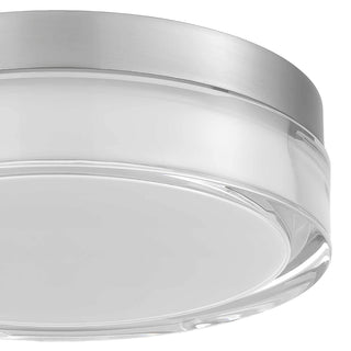 Sunvega 9-inch Chrome Integrated LED Flush Mount with 3 Color Temperatures