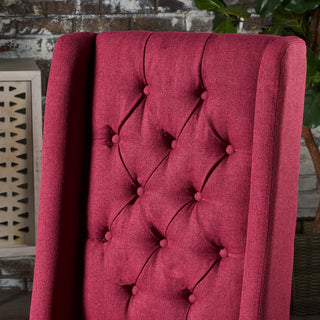 Sunvega Tufted Dining Chairs with High Back and Diamond Stitching Set of 2