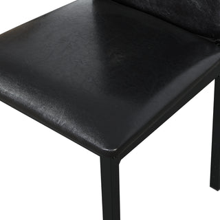 Sunvega Faux Marble Top Metal Frame Dinette Table with Exceptional Durability