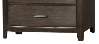Sunvega Antique Brown Finish Six Storage Drawers Cedar Lined Dresser