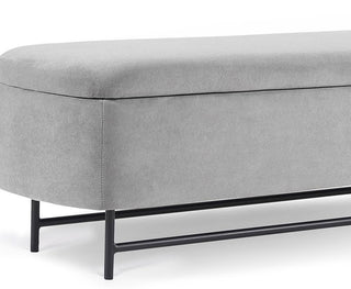 Sunvega Upholstered Storage Bench with Lift Top for Living Room Bedroom