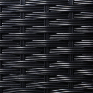Sunvega Modular Rattan Pattern Raised Garden Planter Box with Self-Draining System