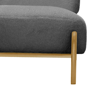 Sunvega Modern Solid Wood Leisure Chair with Soft Seat and Backrest for Living Room or Bedroom