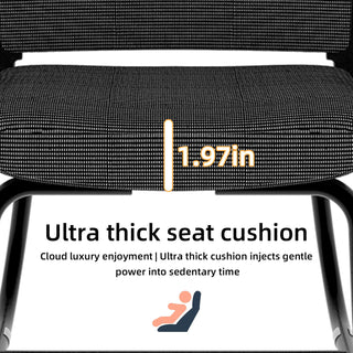 Sunvega Modern Mesh Office Chair with Ergonomic Backrest and Stable Metal Frame