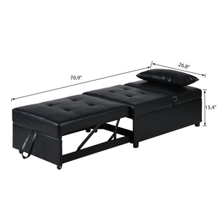 Sunvega Multifunctional Folding Ottoman Sofa Bed for Living Room and Bedroom